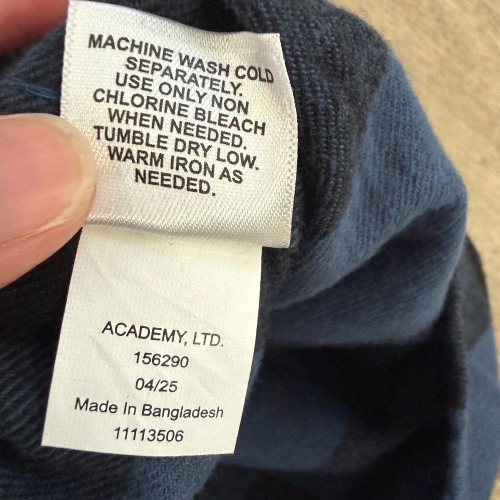 Magellan Outdoors Canyon Creek Flannel Shirt 3XL Blue Black Buffalo Plaid NWT‎ - Picture 9 of 11